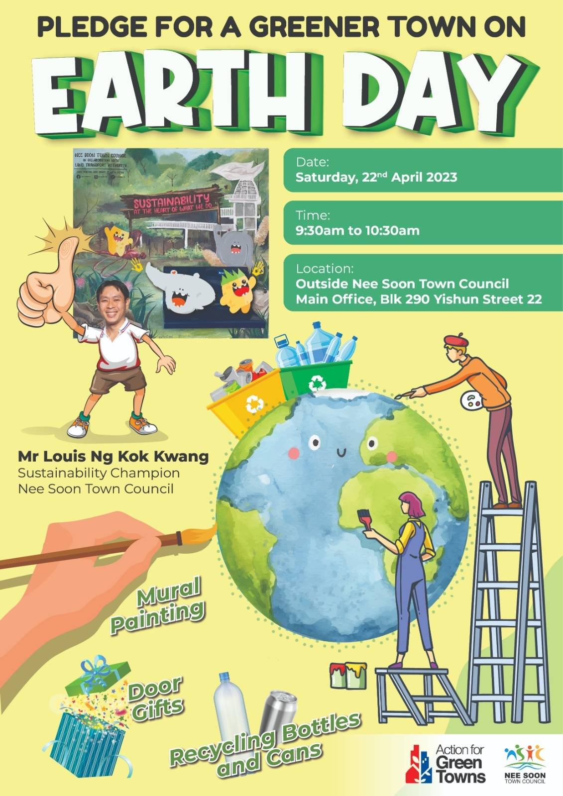 Nee Soon pledges commitment to sustainability on Earth Day Nee Soon
